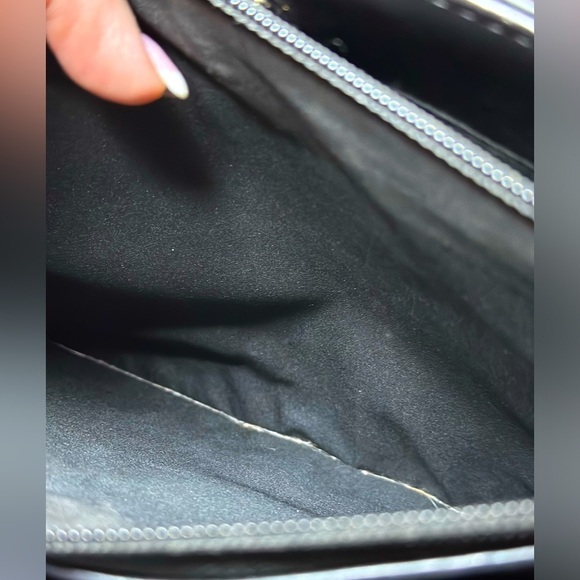 Nine West Women's Signature Handbag - NWOT Condition - Black/Silver - Picture 9 of 11